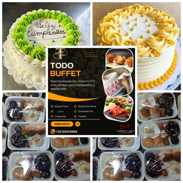 Combo de Buffet + Cake #1 (Oferta para 30 comensales)'s foto | Grupo" Todo Buffet |  BizneCubano