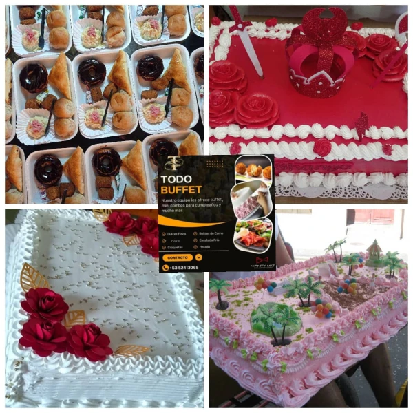 Combo de Buffet + Cake #8 (Oferta para 30 comensales)'s foto | Grupo" Todo Buffet |  BizneCubano
